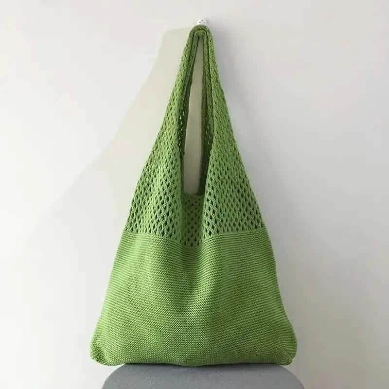 Simple Retro Hollow Crochet Bag - A-1 Thread Vault