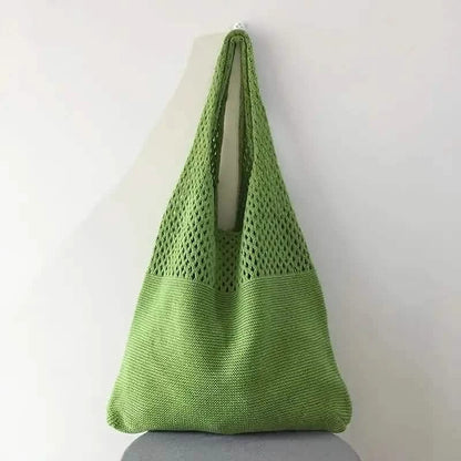 Simple Retro Hollow Crochet Bag - A-1 Thread Vault