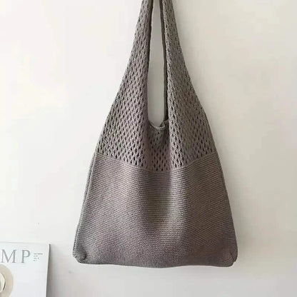 Simple Retro Hollow Crochet Bag - A-1 Thread Vault