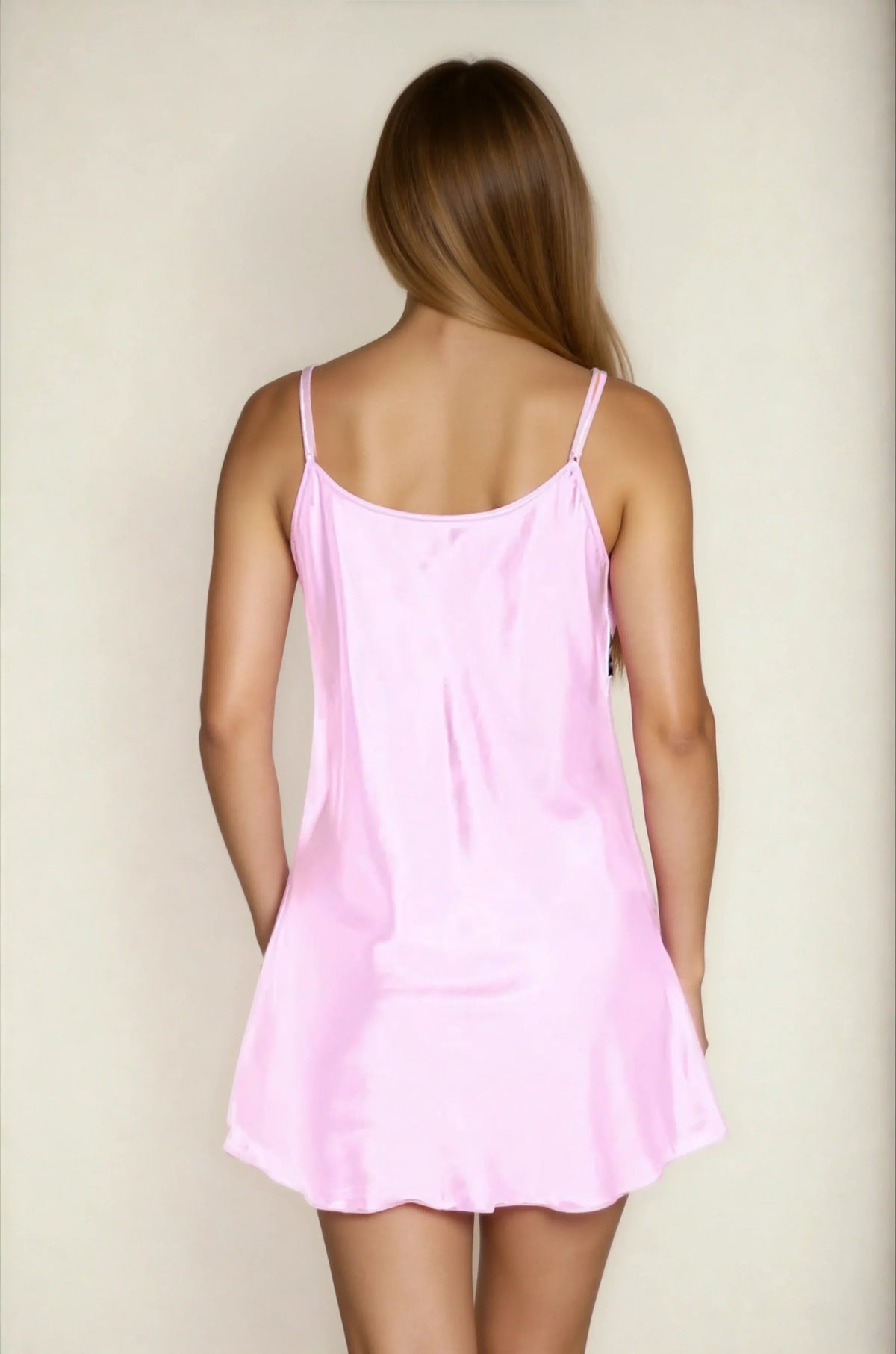 Simple Satin Chemise - A-1 Thread Vault