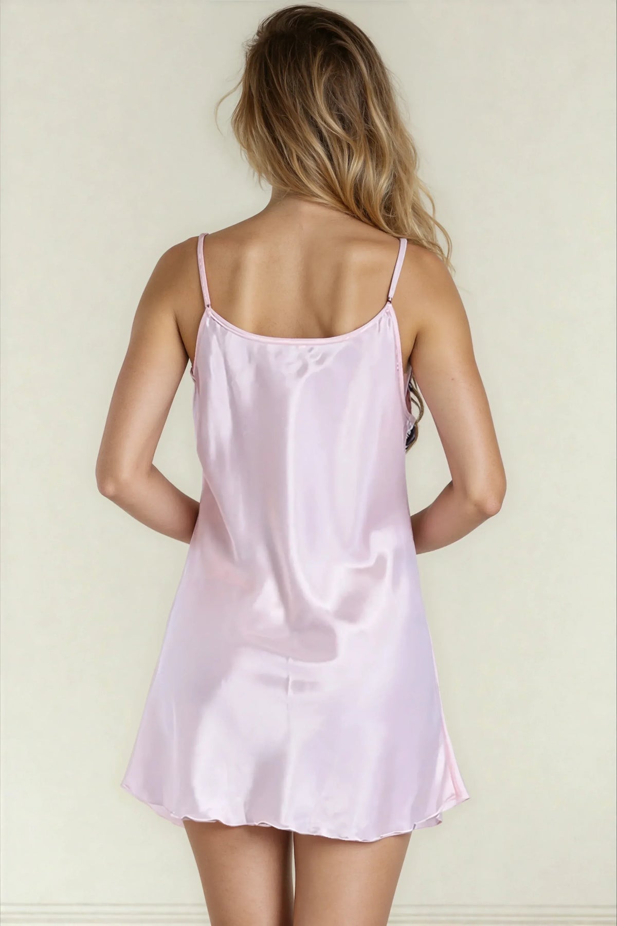 Simple Satin Chemise - A-1 Thread Vault