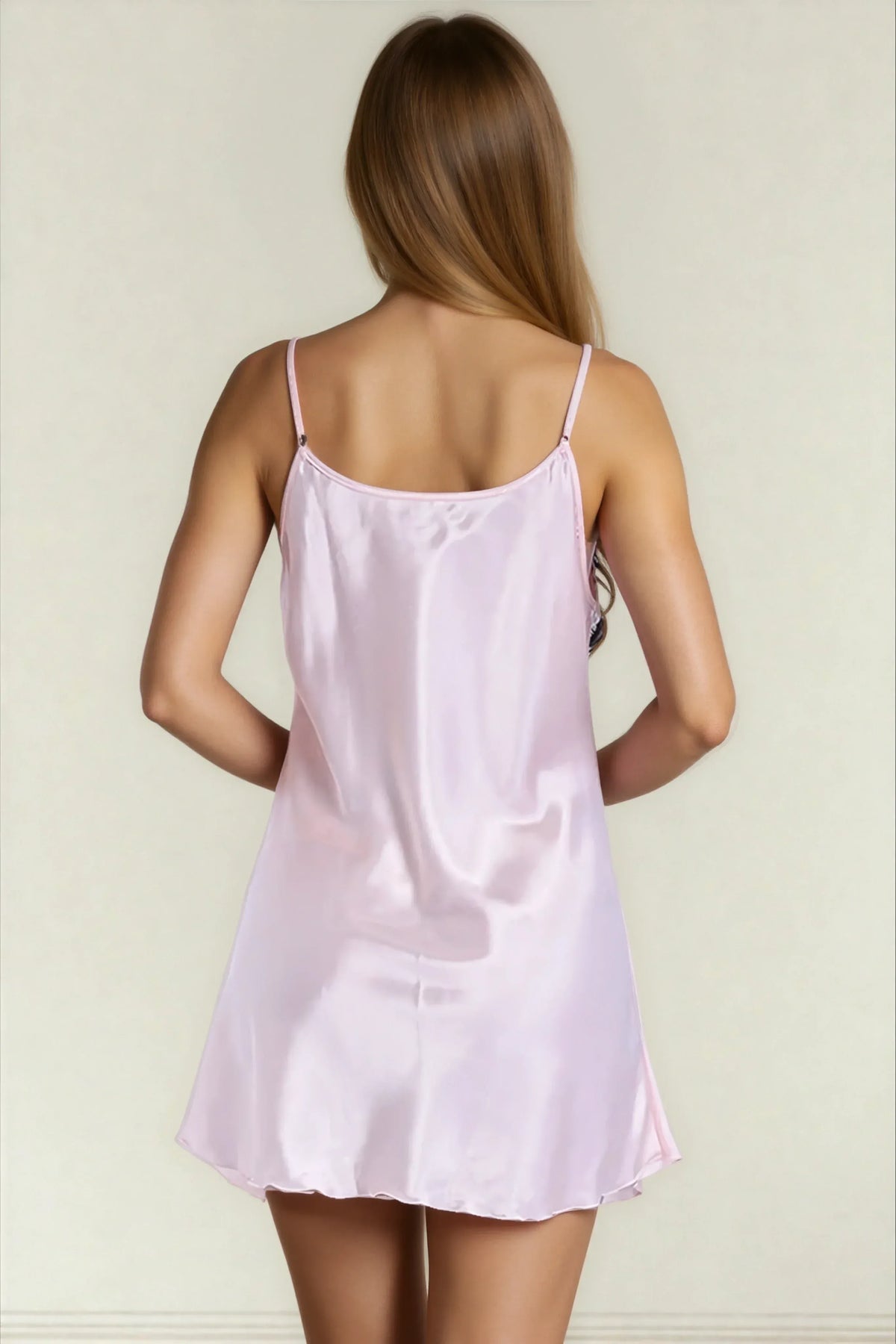 Simple Satin Chemise - A-1 Thread Vault
