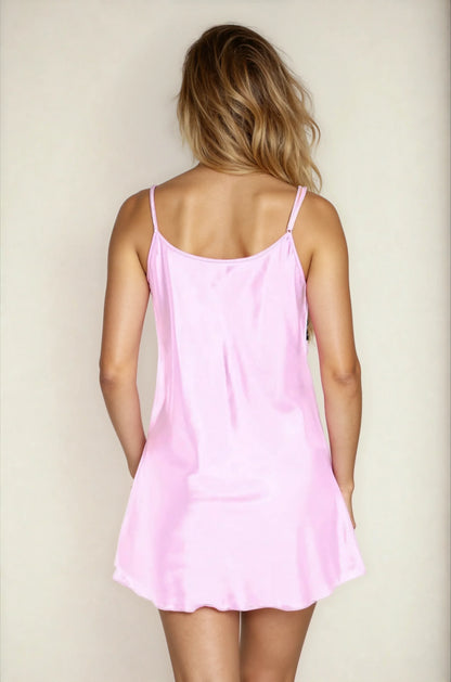 Simple Satin Chemise - A-1 Thread Vault