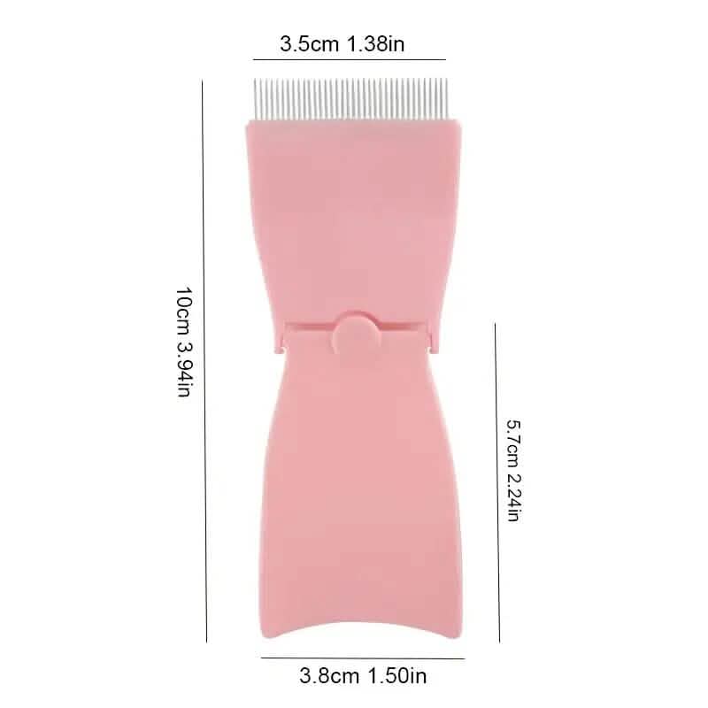 Single Foldable Steel Needle Eyelash Comb - A-1 Thread Vault