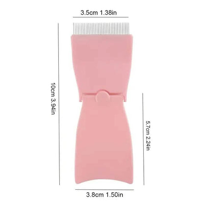 Single Foldable Steel Needle Eyelash Comb - A-1 Thread Vault