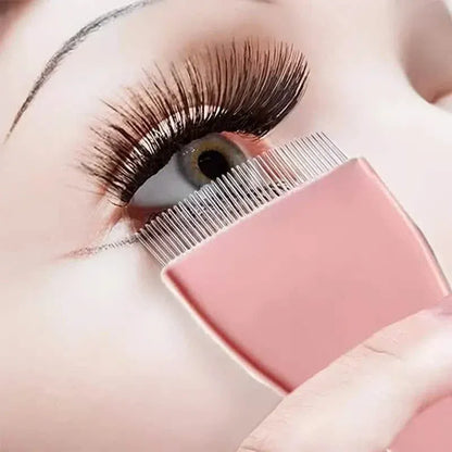 Single Foldable Steel Needle Eyelash Comb - A-1 Thread Vault