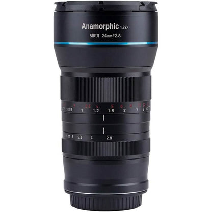 SIRUI 24mm Anamorphic Lens F2.8 1.33X APS-C Camera Lens (X Mount) (Refurbished) - A-1 Thread Vault