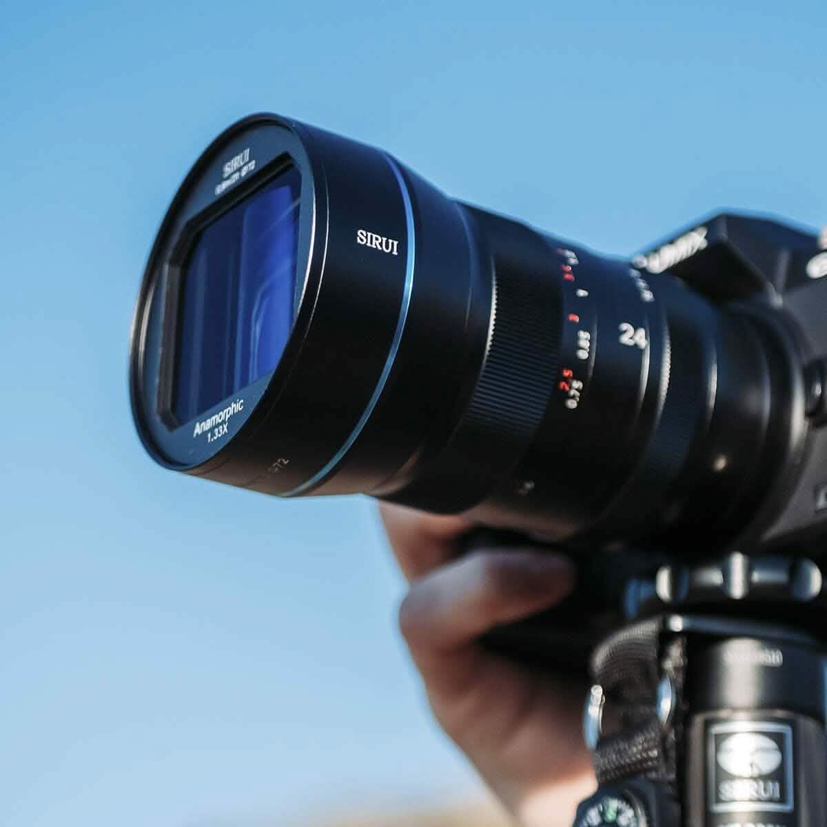 SIRUI 24mm Anamorphic Lens F2.8 1.33X APS-C Camera Lens (X Mount) (Refurbished) - A-1 Thread Vault