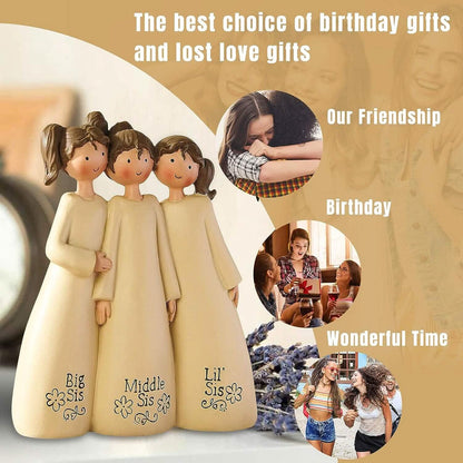 Sisters And Friends Sculpture Decorative Ornaments - A-1 Thread Vault