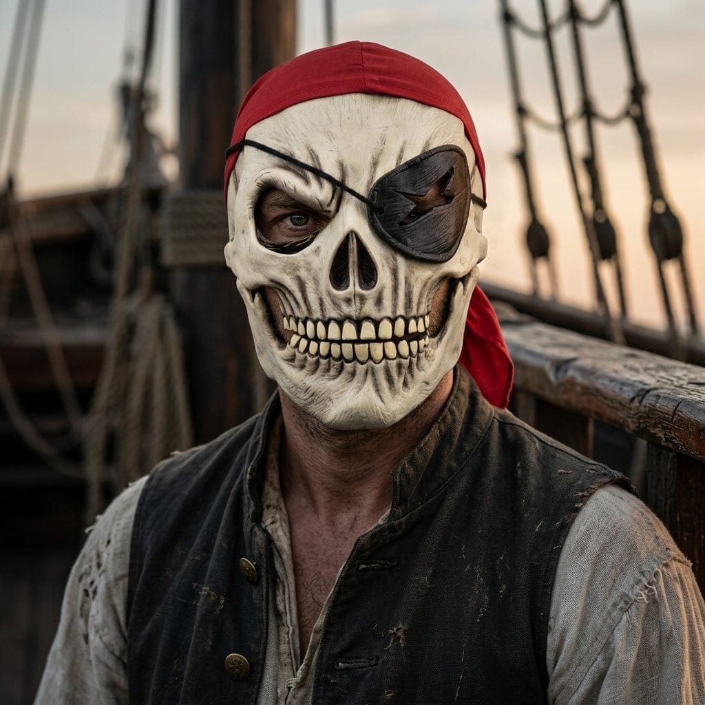 Skull Pirate Mask - A-1 Thread Vault