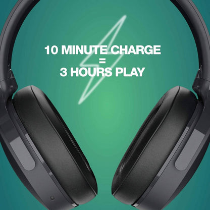 Skullcandy Hesh ANC Wireless Noise Cancelling Over-Ear Headphone - True Black (Refurbished) - A-1 Thread Vault