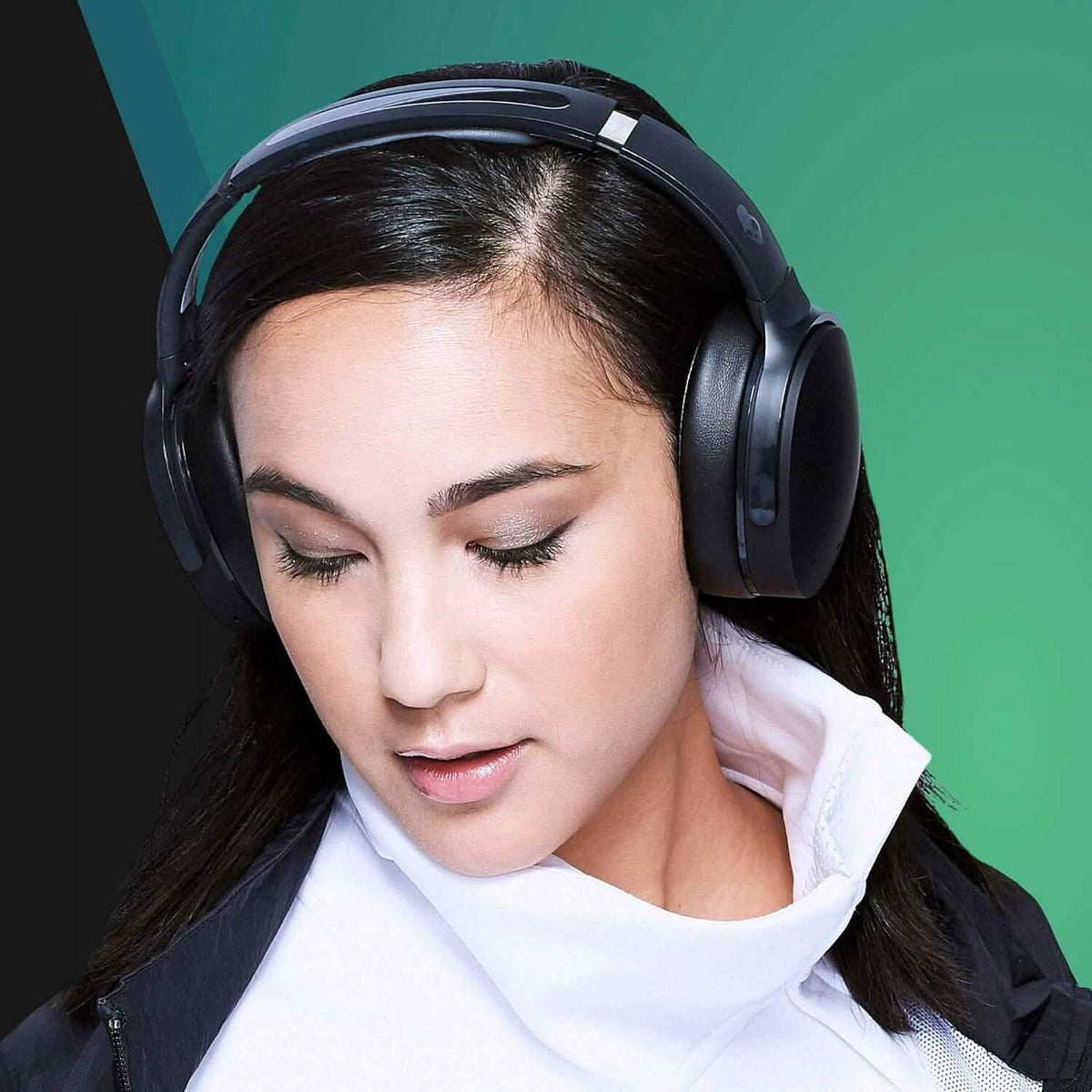 Skullcandy Hesh ANC Wireless Noise Cancelling Over-Ear Headphone - True Black (Refurbished) - A-1 Thread Vault