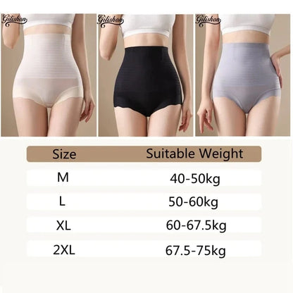 Slimming Shorts Women Body Shaper High Waist Flat Belly Sheathing Panties Hip Lift Shaping Underwear Tummy Control Shapewear - A-1 Thread Vault