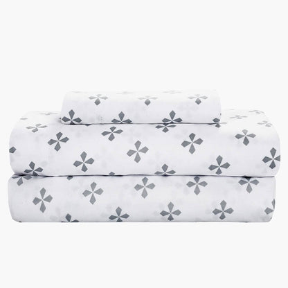 Sloane Street Ogee Bed in a Bag with Solid Reverse Comforter - A-1 Thread Vault