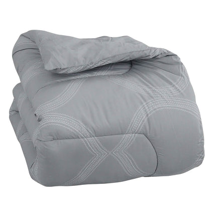 Sloane Street Ogee Bed in a Bag with Solid Reverse Comforter - A-1 Thread Vault