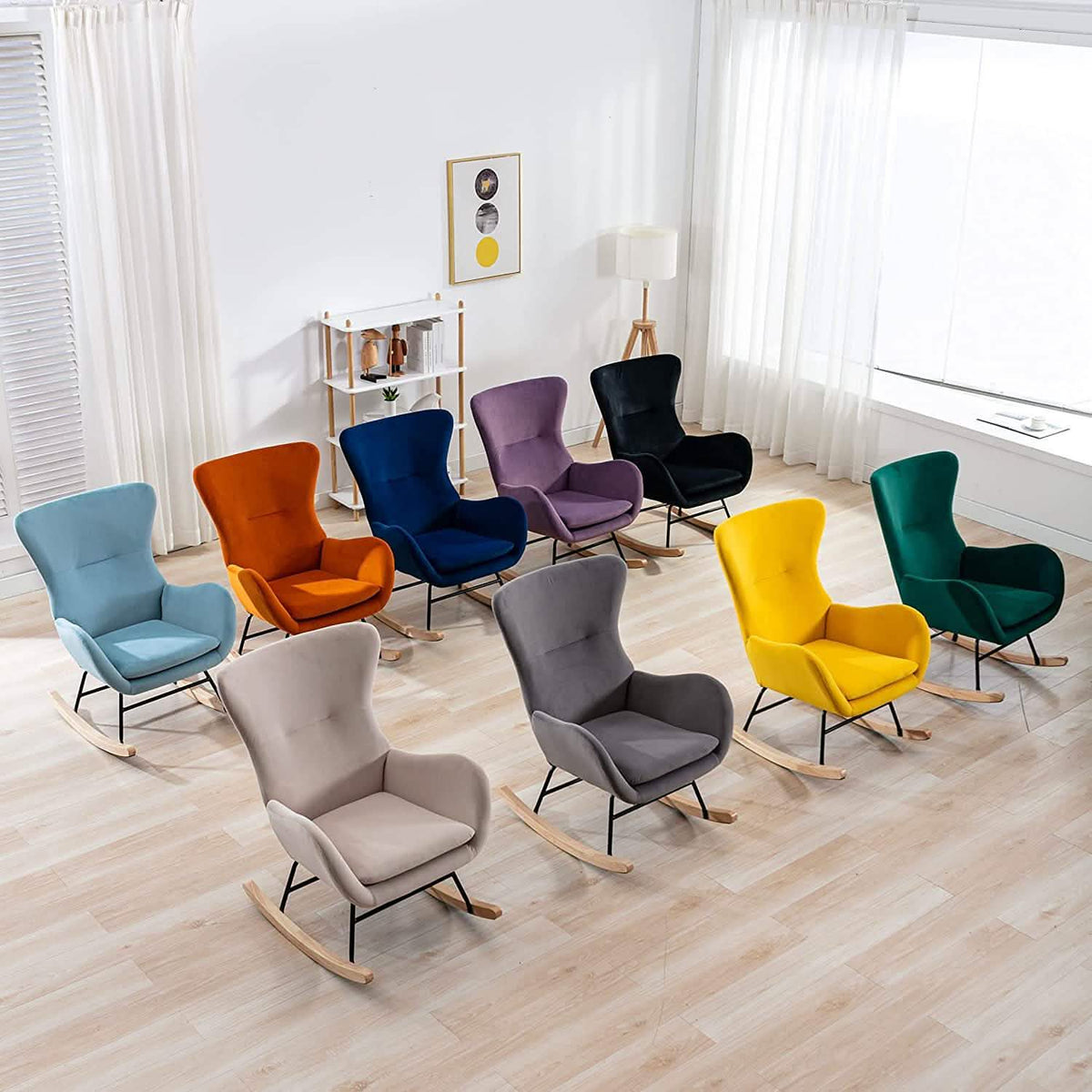 Small Rocking Accent Chair - A-1 Thread Vault