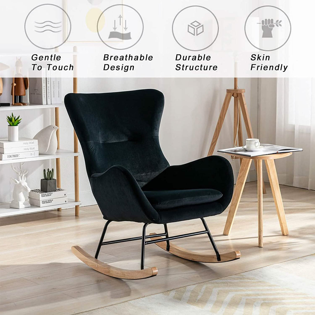 Small Rocking Accent Chair - A-1 Thread Vault