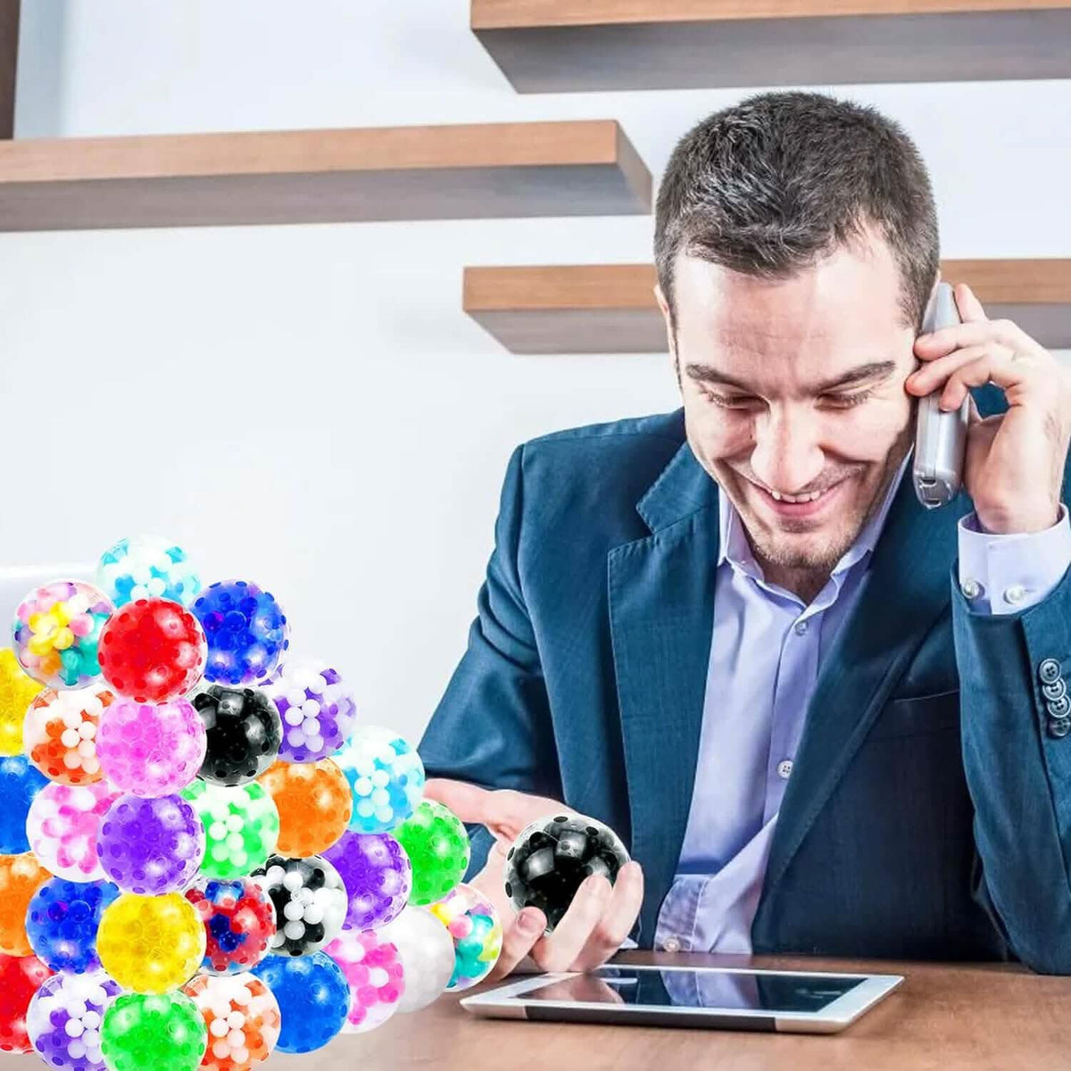 Small Sensory Balls for Adults Stress Relief - A-1 Thread Vault