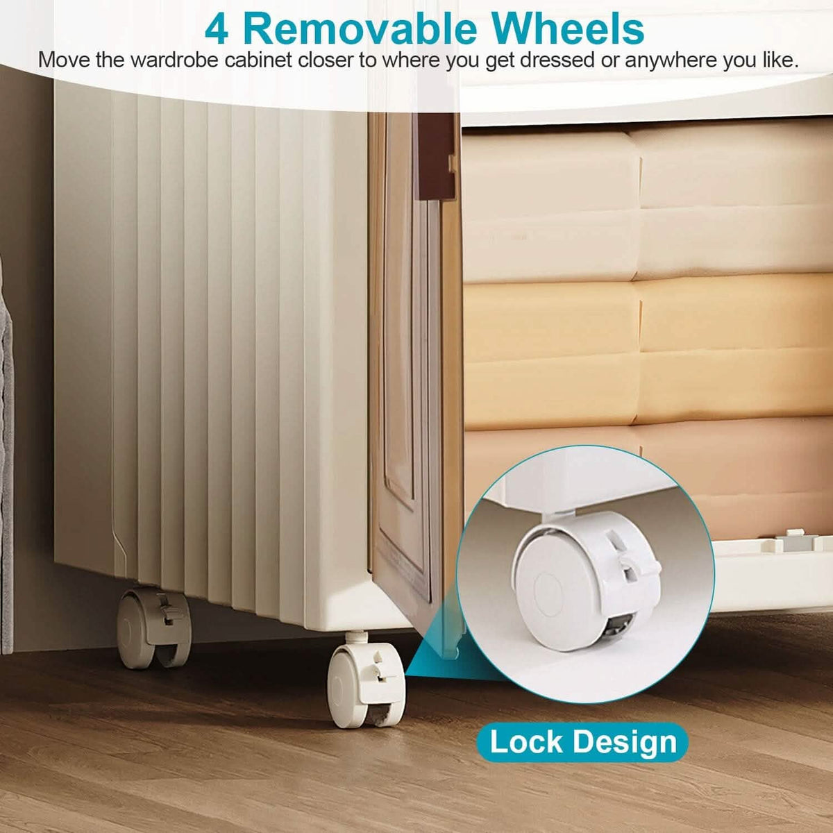 Small Wardrobe Closet with Magnetic Design - A-1 Thread Vault