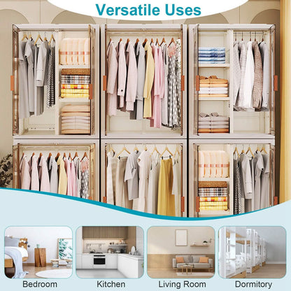 Small Wardrobe Closet with Magnetic Design - A-1 Thread Vault