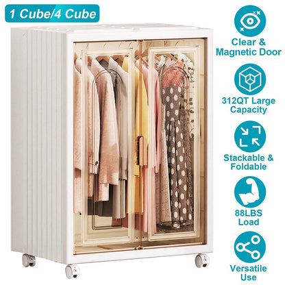 Small Wardrobe Closet with Magnetic Design - A-1 Thread Vault