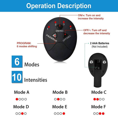 Smart Abs Stimulator Muscle Toning Belt Trainer - A-1 Thread Vault