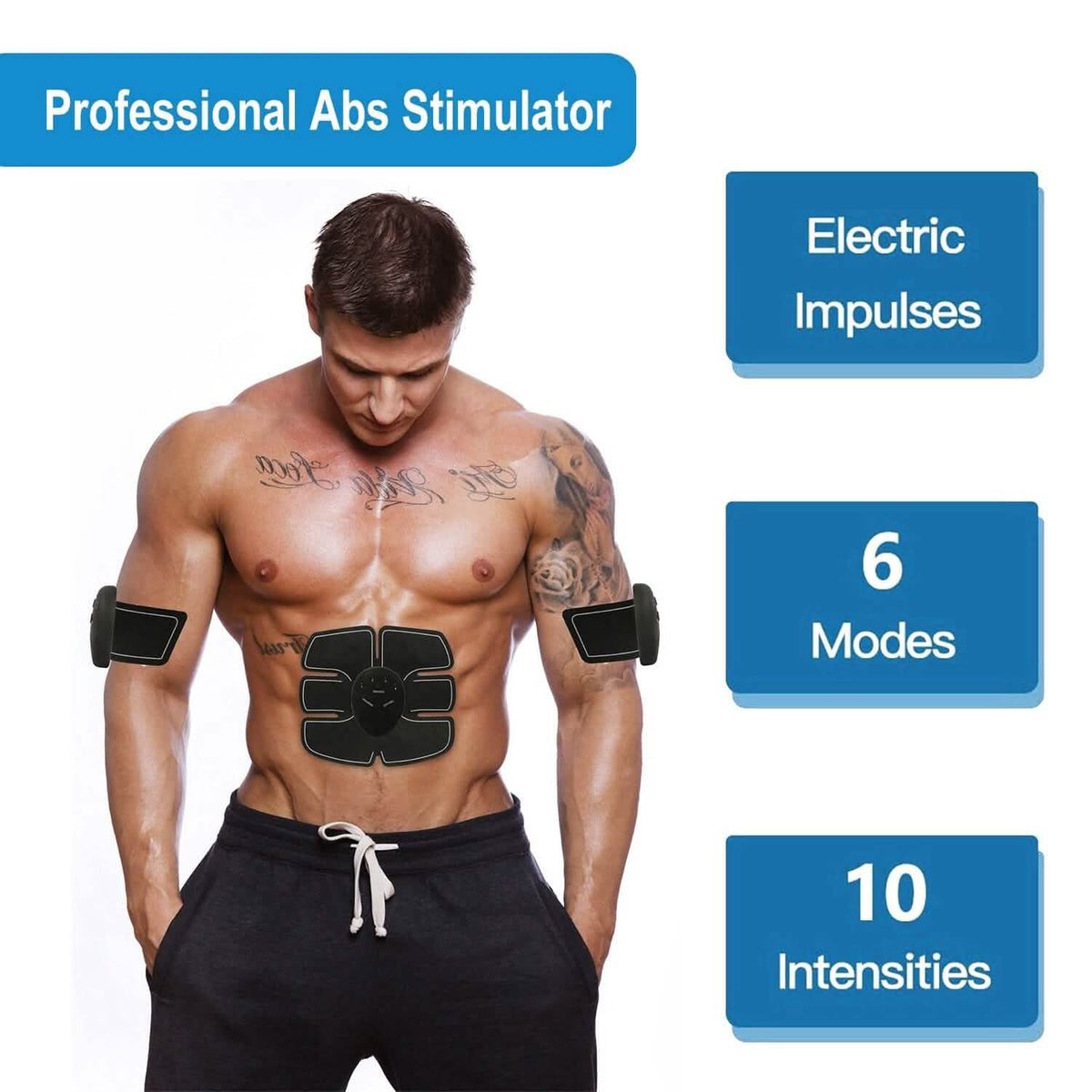 Smart Abs Stimulator Muscle Toning Belt Trainer - A-1 Thread Vault