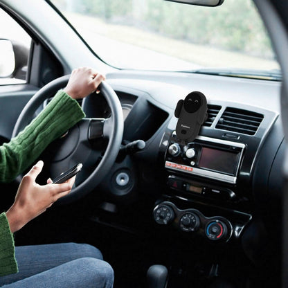 Smart Car Wireless Charger Auto Sensing Phone Holder 10W Qi Fast Charging Air Vent - A-1 Thread Vault