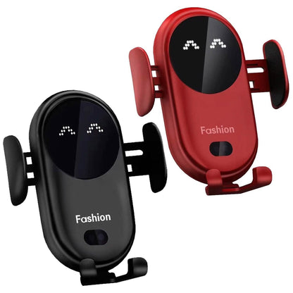Smart Car Wireless Charger Auto Sensing Phone Holder 10W Qi Fast Charging Air Vent - A-1 Thread Vault