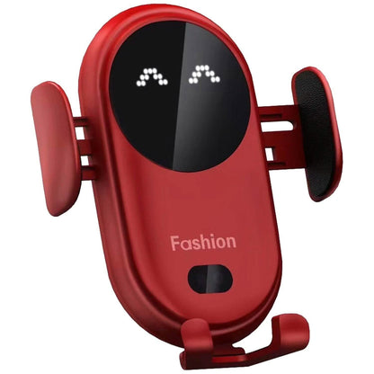 Smart Car Wireless Charger Auto Sensing Phone Holder 10W Qi Fast Charging Air Vent - A-1 Thread Vault