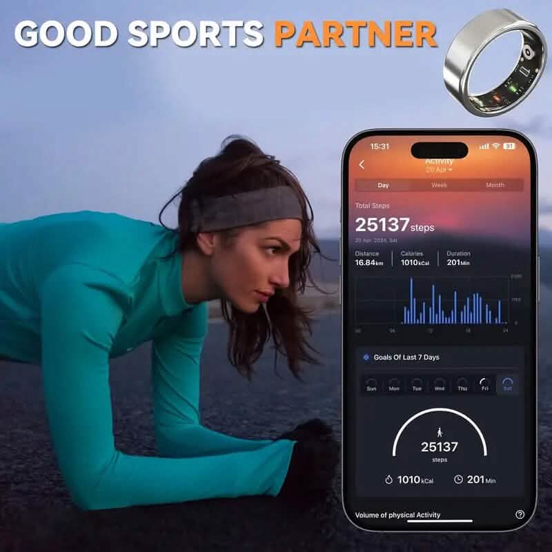 Smart Ring Fitness Assistant - A-1 Thread Vault