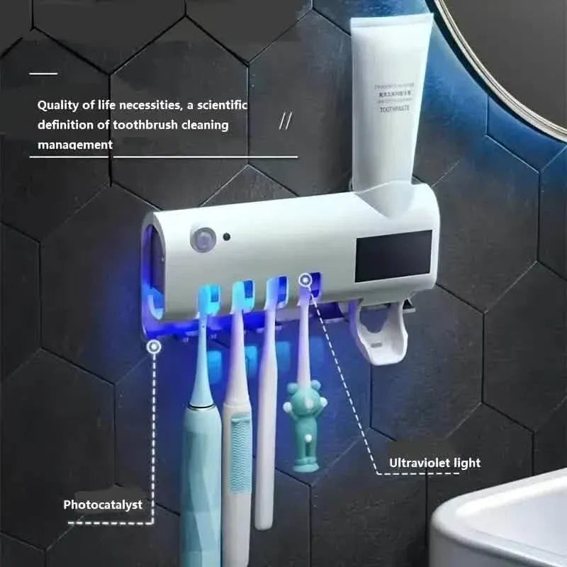 Smart Wall-Mounted Toothbrush UV Sterilizer - A-1 Thread Vault