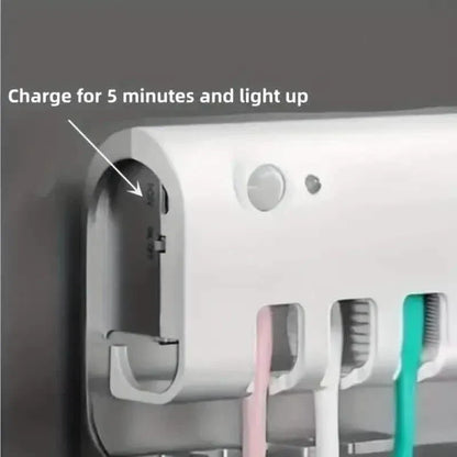 Smart Wall-Mounted Toothbrush UV Sterilizer - A-1 Thread Vault