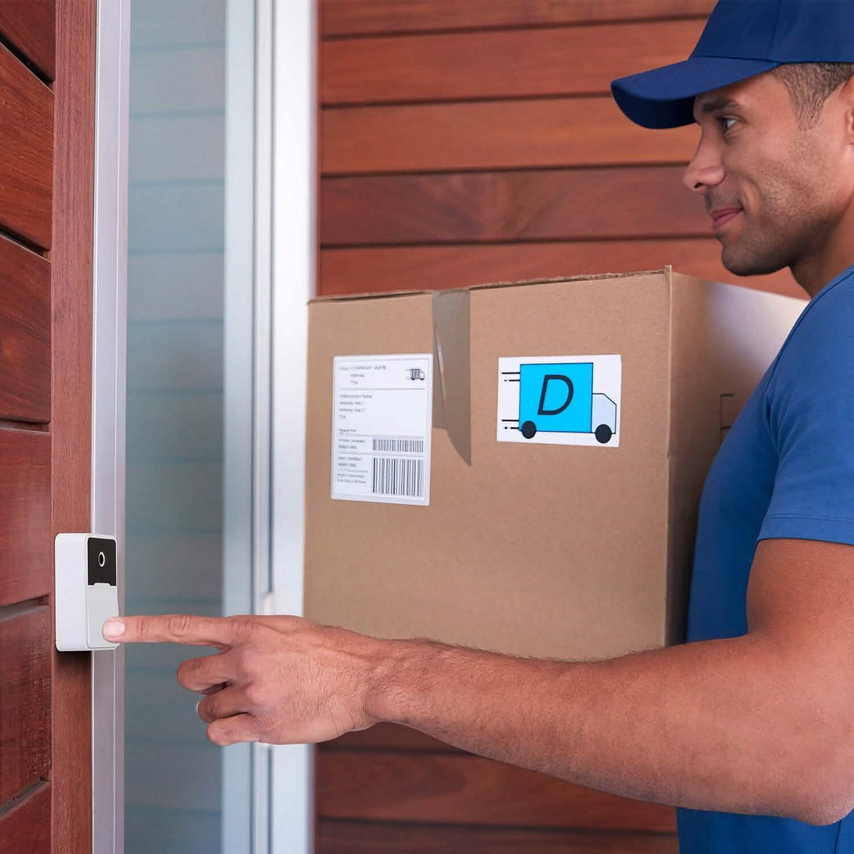 Smart Wireless Wi-Fi Video Security Doorbell - A-1 Thread Vault