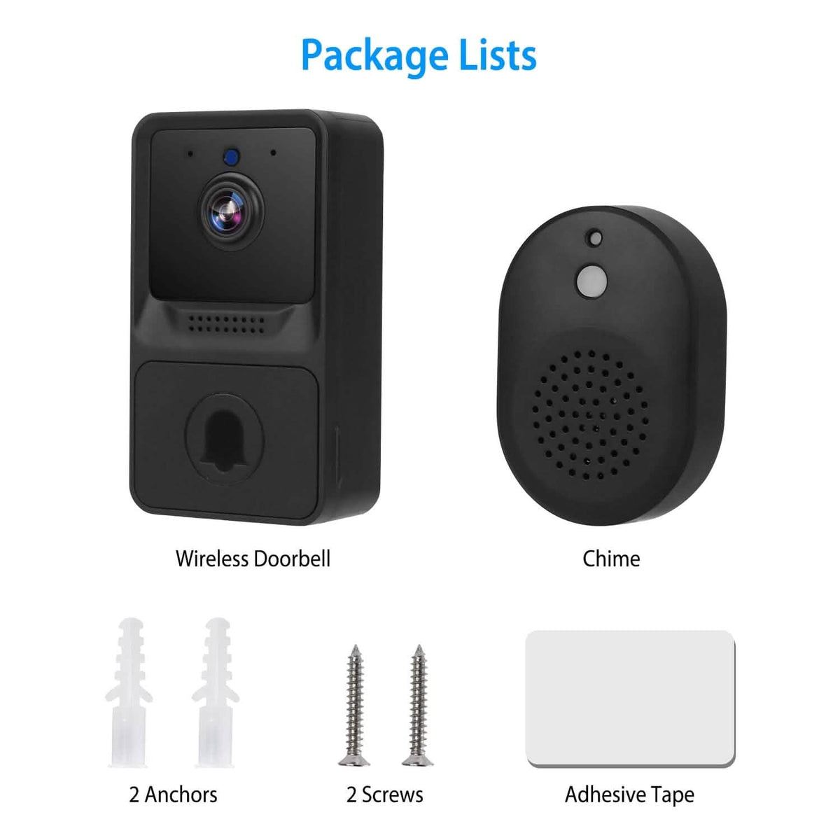 Smart Wireless WiFi Ring Doorbell - A-1 Thread Vault