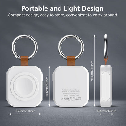 Smartwatch Portable Magnetic Wireless Charger - A-1 Thread Vault