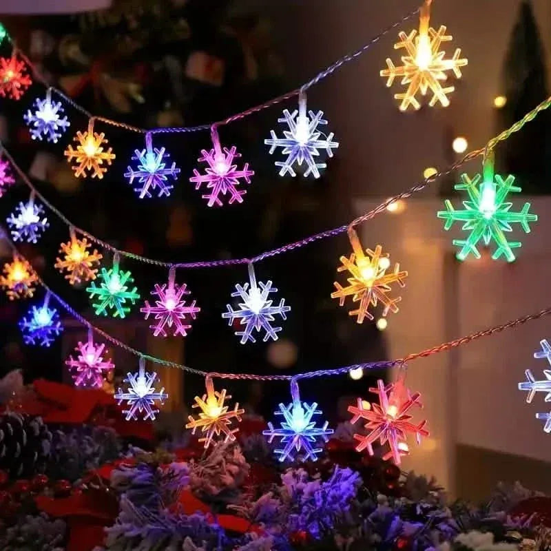 Snowflake Decorative LED String Light 152cm/60in - A-1 Thread Vault