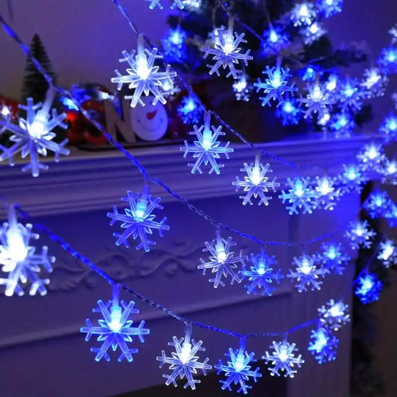 Snowflake Decorative LED String Light 152cm/60in - A-1 Thread Vault