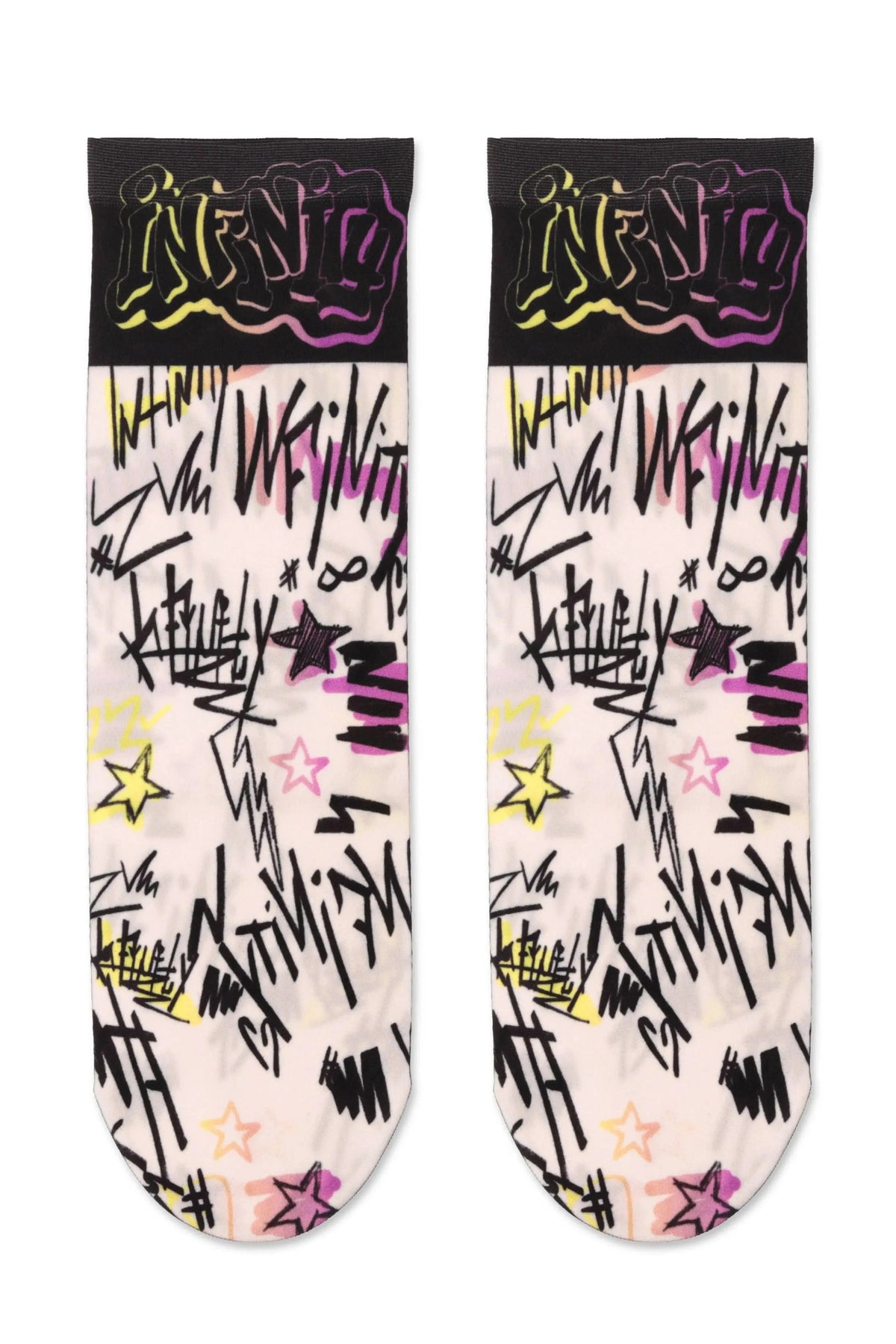 Socks Conte Fantasy 098 - With a Print - A-1 Thread Vault