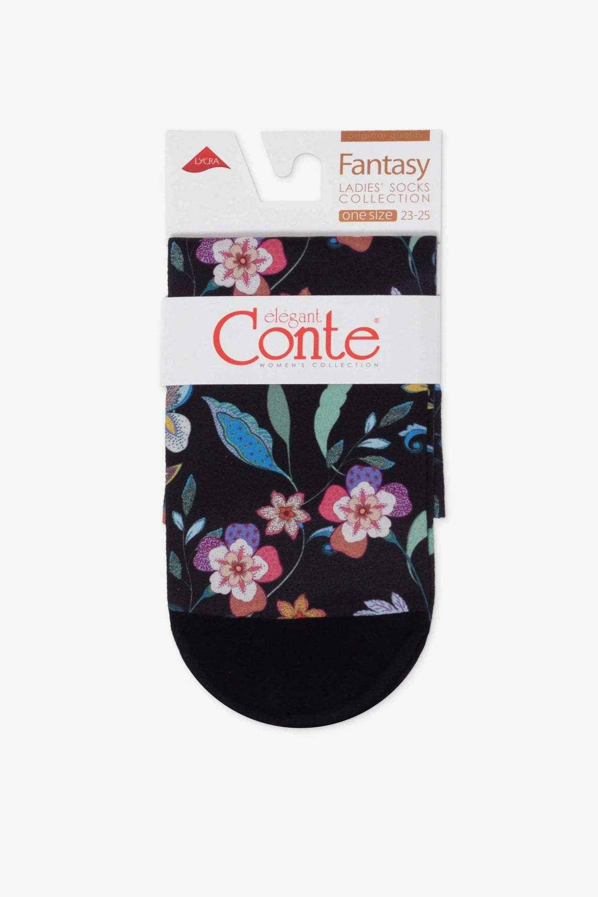 Socks Conte Fantasy 905 - Flowers - A-1 Thread Vault