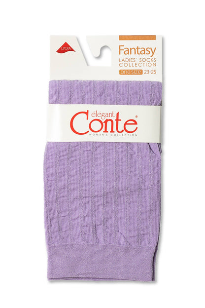 Socks Conte Fantasy - Lurex Stripe - A-1 Thread Vault