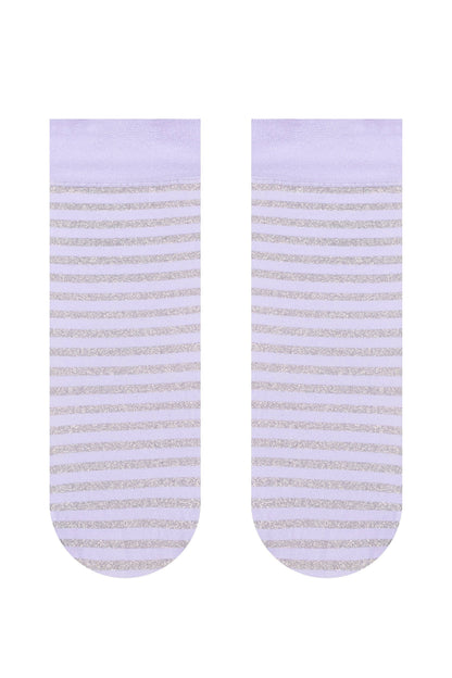 Socks Conte Fantasy - Shimmering Stripe - A-1 Thread Vault