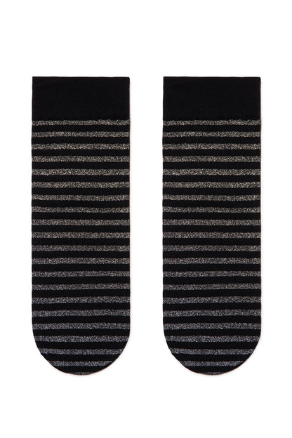 Socks Conte Fantasy - Shimmering Stripe - A-1 Thread Vault