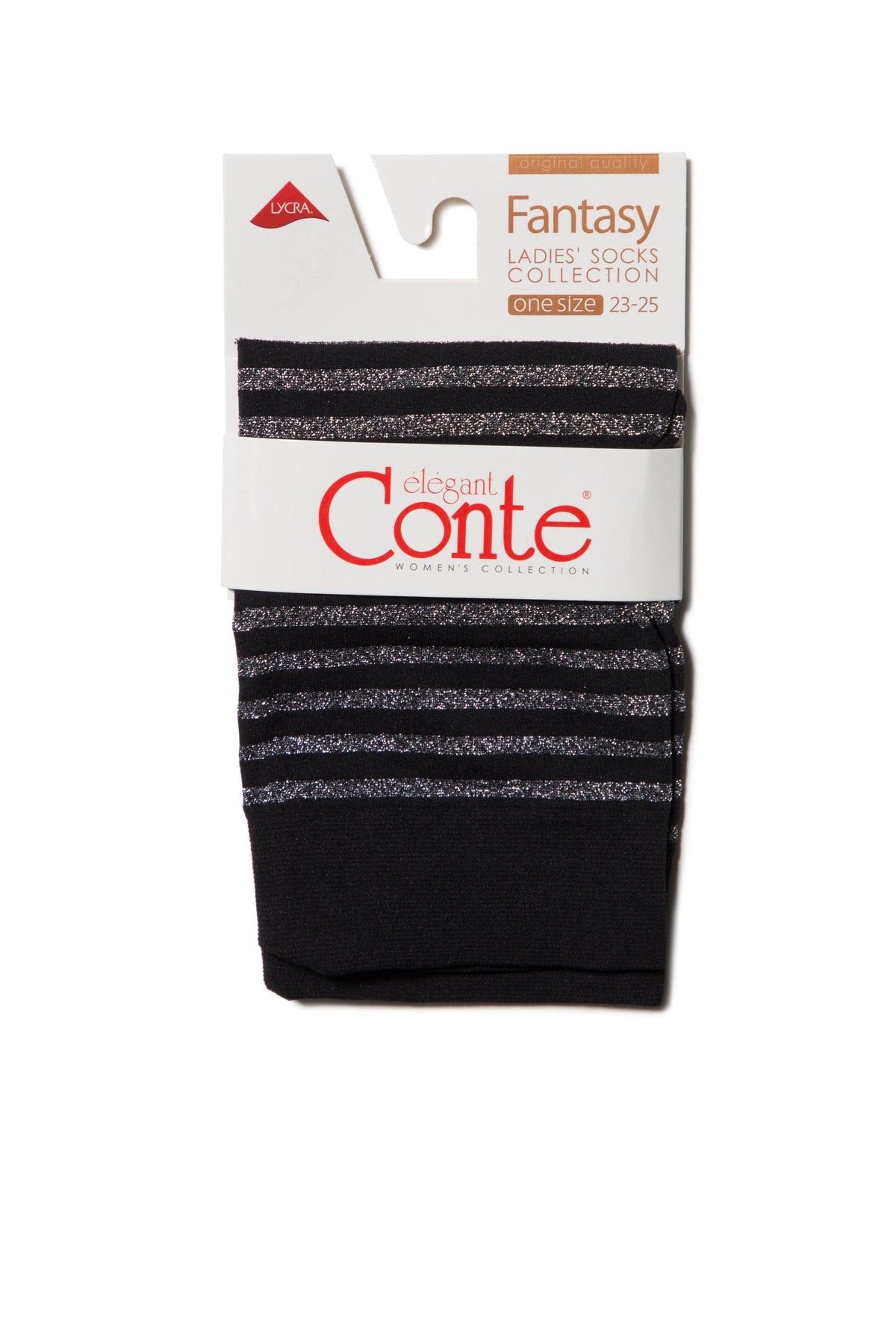 Socks Conte Fantasy - Shimmering Stripe - A-1 Thread Vault