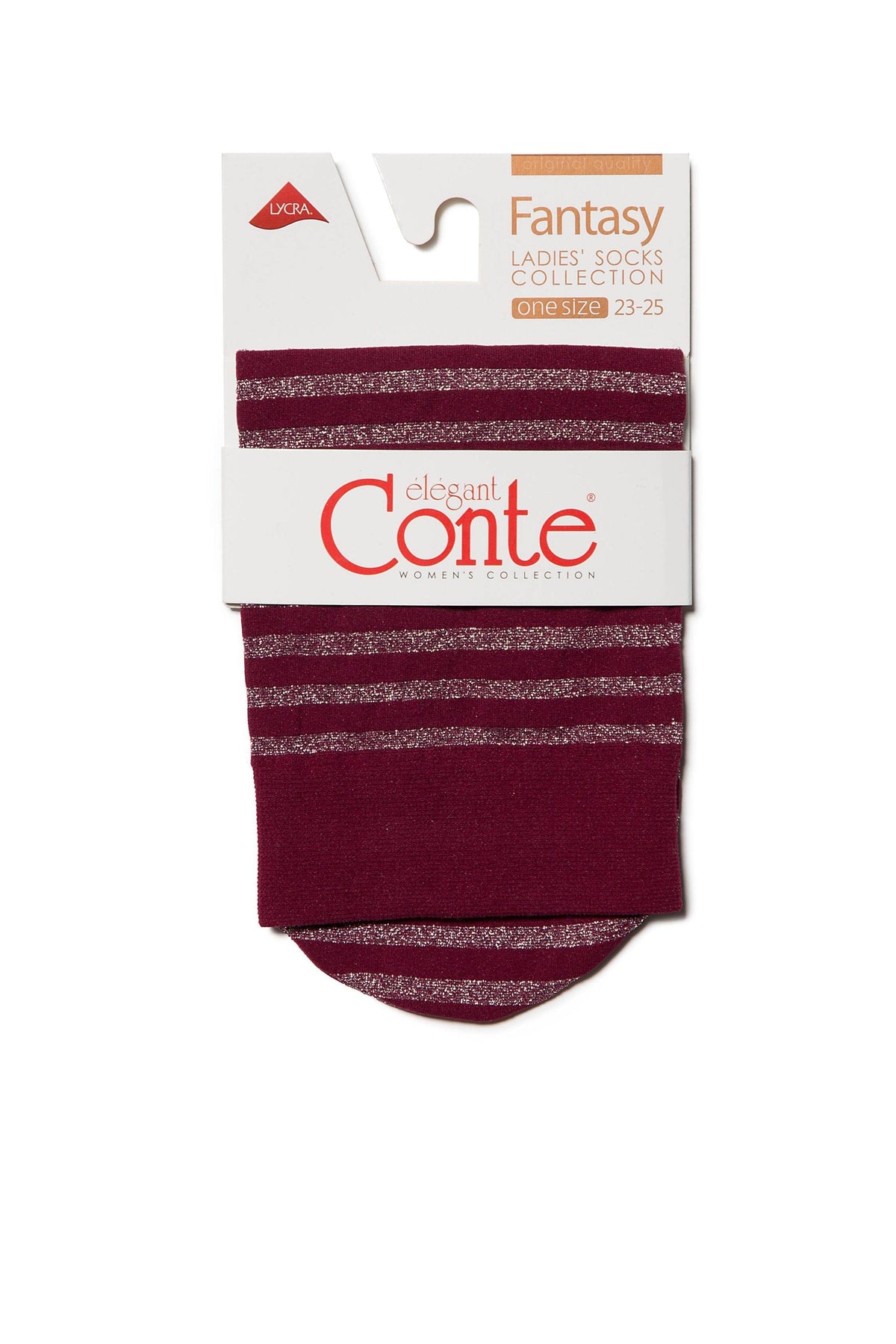 Socks Conte Fantasy - Shimmering Stripe - A-1 Thread Vault