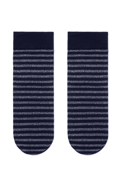 Socks Conte Fantasy - Shimmering Stripe - A-1 Thread Vault