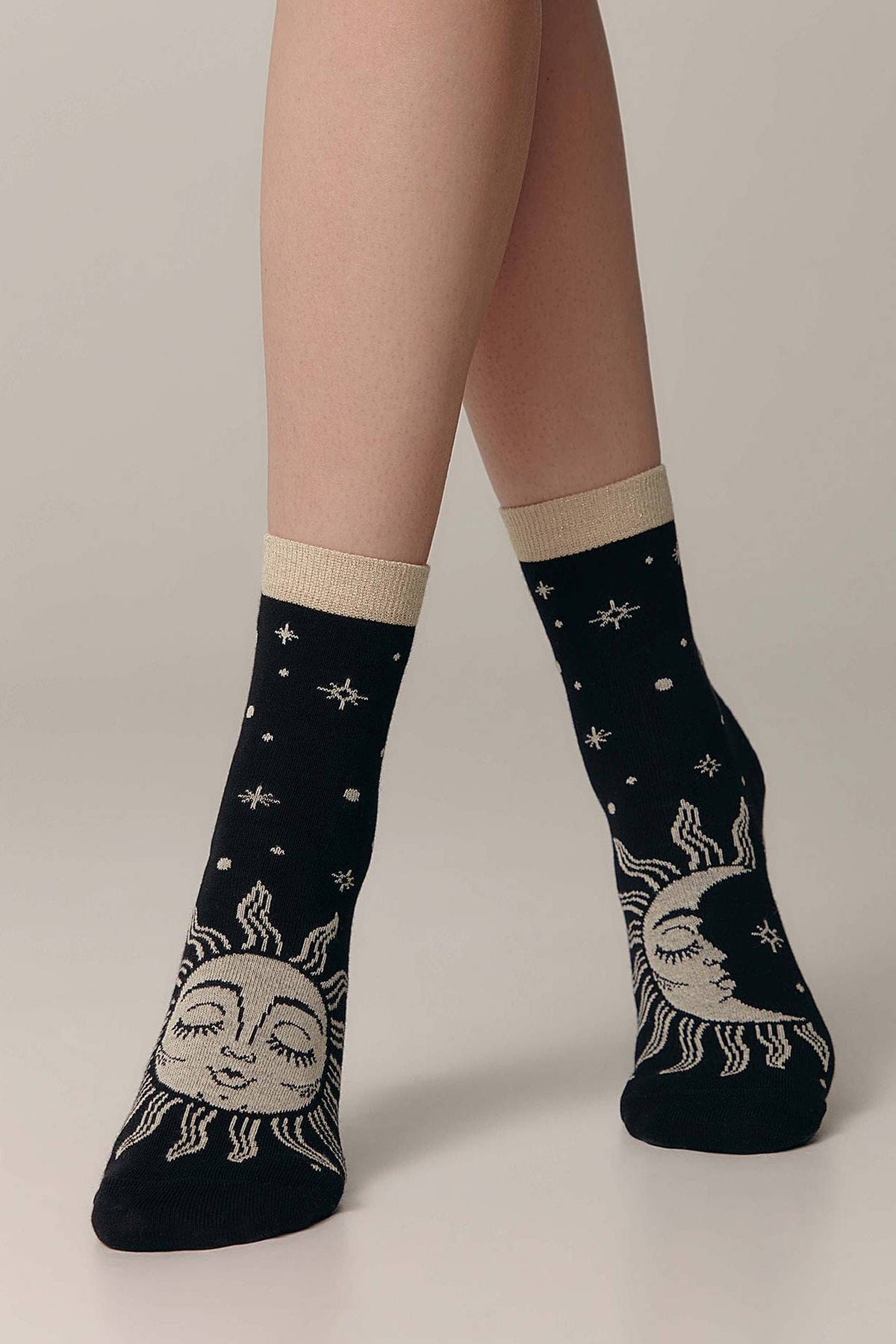 Socks Cotton Conte Happy 355 - Sun - A-1 Thread Vault