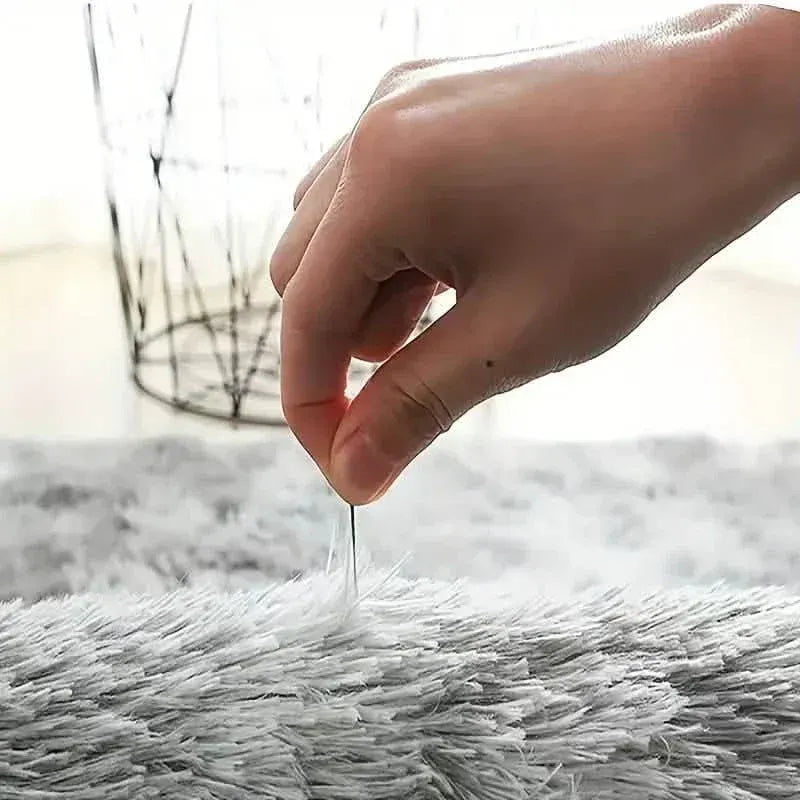 Soft Fluffy Shag Area Rugs Carpet for Living Room and Bedroom - Non-Slip Machine Washable - A-1 Thread Vault