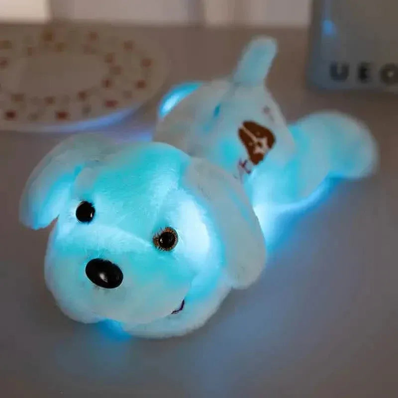 Soft Glow-in-the-Dark LED Plush Puppy - A-1 Thread Vault