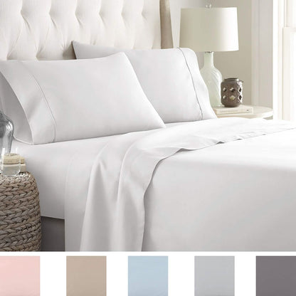 Soft Home 1800 Series Solid Microfiber Ultra Soft Sheet Set - A-1 Thread Vault